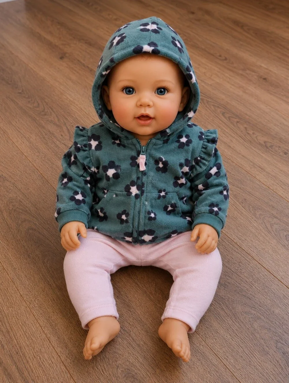 Carters Nb Girls Fleece Hoodie Outfit